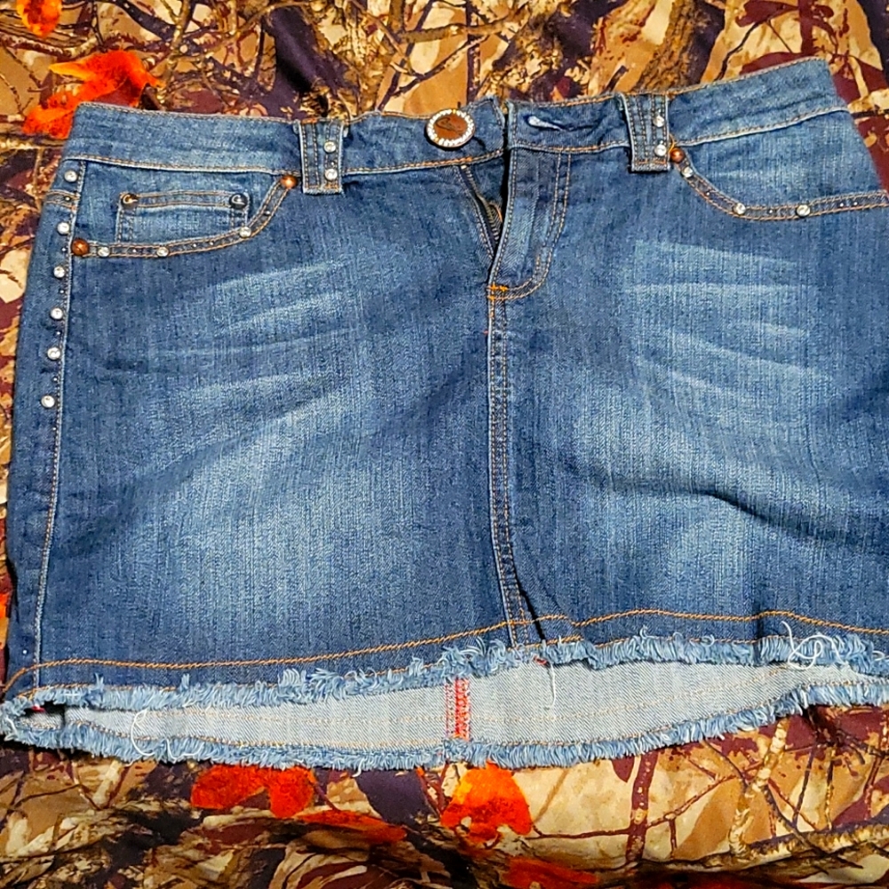 Candies jean skirt